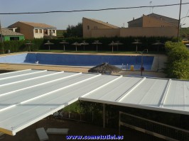 Cubierta terraza.  Requena - Valencia